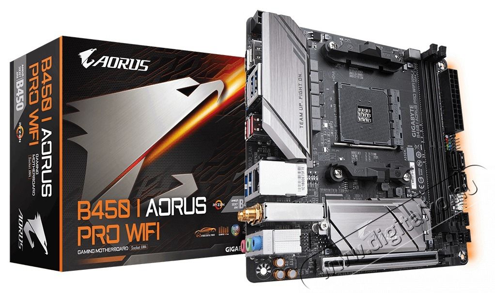 Gigabyte B450I-AORUS-PRO-WIFI AMD B450 SocketAM4 mini-ITX alaplap Iroda &eacute;s sz&aacute;m&iacute;t&aacute;stechnika - Egy&eacute;b sz&aacute;m&iacute;t&aacute;stechnikai term&eacute;k - 410022