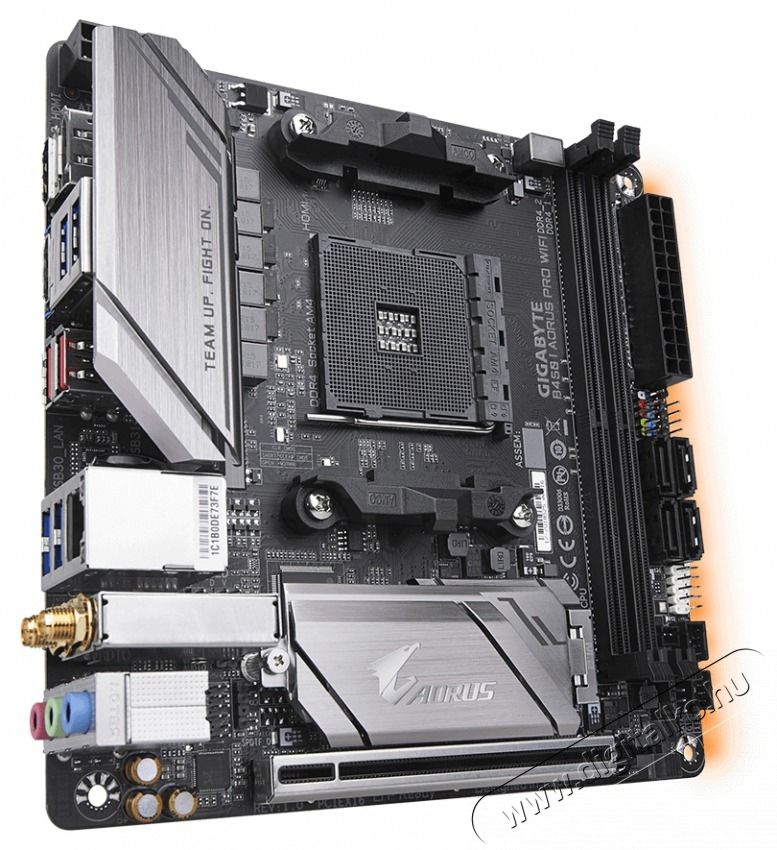 Gigabyte B450I-AORUS-PRO-WIFI AMD B450 SocketAM4 mini-ITX alaplap Iroda &eacute;s sz&aacute;m&iacute;t&aacute;stechnika - Egy&eacute;b sz&aacute;m&iacute;t&aacute;stechnikai term&eacute;k - 410022