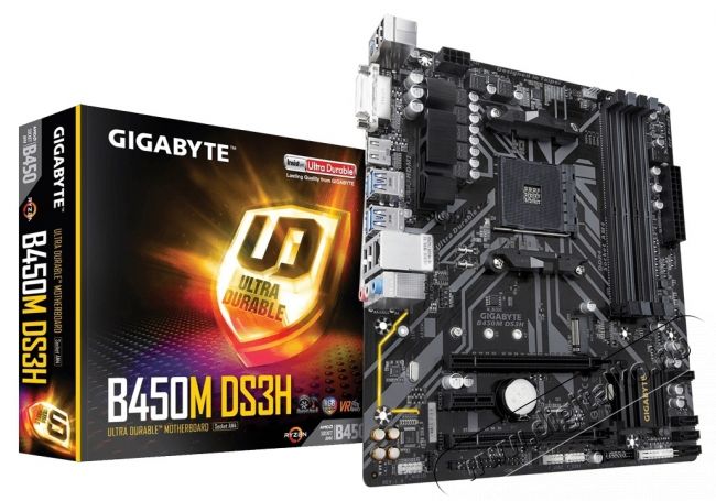 Gigabyte B450M-DS3H AMD B450 SocketAM4 mATX alaplap Iroda &eacute;s sz&aacute;m&iacute;t&aacute;stechnika - Egy&eacute;b sz&aacute;m&iacute;t&aacute;stechnikai term&eacute;k - 410023