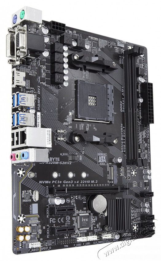Gigabyte A320M-S2H V2 AMD B350 SocketAM4 mATX alaplap Iroda &eacute;s sz&aacute;m&iacute;t&aacute;stechnika - Egy&eacute;b sz&aacute;m&iacute;t&aacute;stechnikai term&eacute;k - 411097