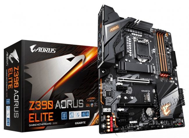 Gigabyte GA-Z390 AORUS ELITE Intel Z390 LGA1151 ATX alaplap Iroda &eacute;s sz&aacute;m&iacute;t&aacute;stechnika - Egy&eacute;b sz&aacute;m&iacute;t&aacute;stechnikai term&eacute;k - 410767