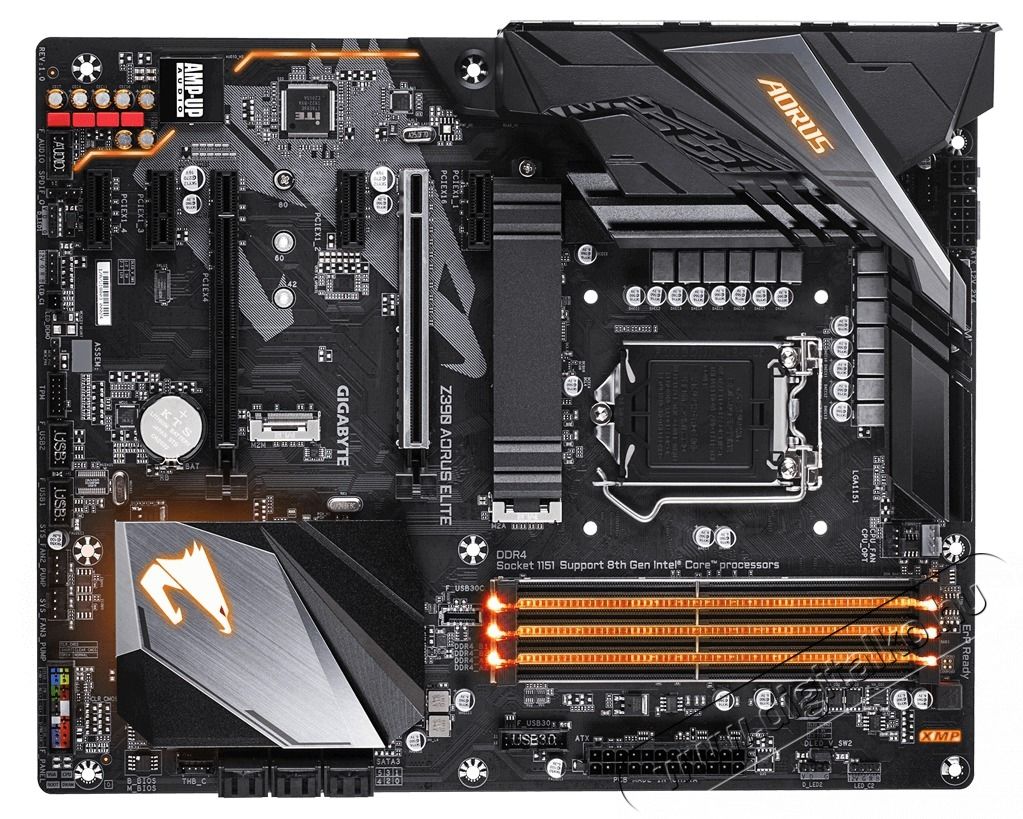 Gigabyte GA-Z390 AORUS ELITE Intel Z390 LGA1151 ATX alaplap Iroda &eacute;s sz&aacute;m&iacute;t&aacute;stechnika - Egy&eacute;b sz&aacute;m&iacute;t&aacute;stechnikai term&eacute;k - 410767