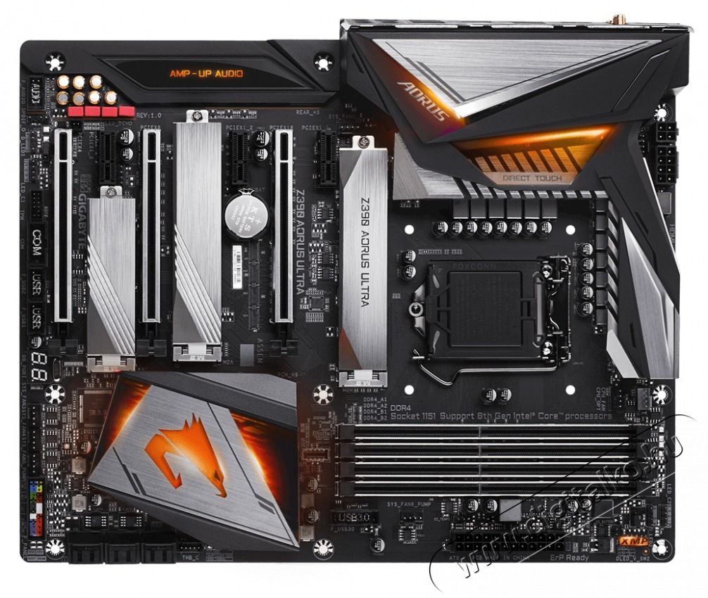 Gigabyte GA-Z390 AORUS ULTRA Intel Z390 LGA1151 ATX alaplap Iroda &eacute;s sz&aacute;m&iacute;t&aacute;stechnika - Egy&eacute;b sz&aacute;m&iacute;t&aacute;stechnikai term&eacute;k - 410769