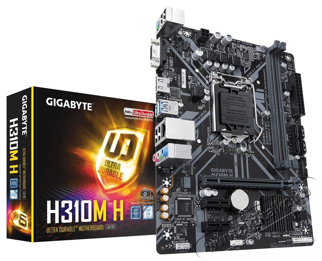 Gigabyte H310M-H 2.0 Intel H310 LGA1151 mATX alaplap Iroda &eacute;s sz&aacute;m&iacute;t&aacute;stechnika - Egy&eacute;b sz&aacute;m&iacute;t&aacute;stechnikai term&eacute;k - 410826