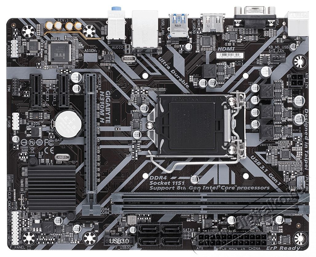 Gigabyte H310M-H 2.0 Intel H310 LGA1151 mATX alaplap Iroda &eacute;s sz&aacute;m&iacute;t&aacute;stechnika - Egy&eacute;b sz&aacute;m&iacute;t&aacute;stechnikai term&eacute;k - 410826