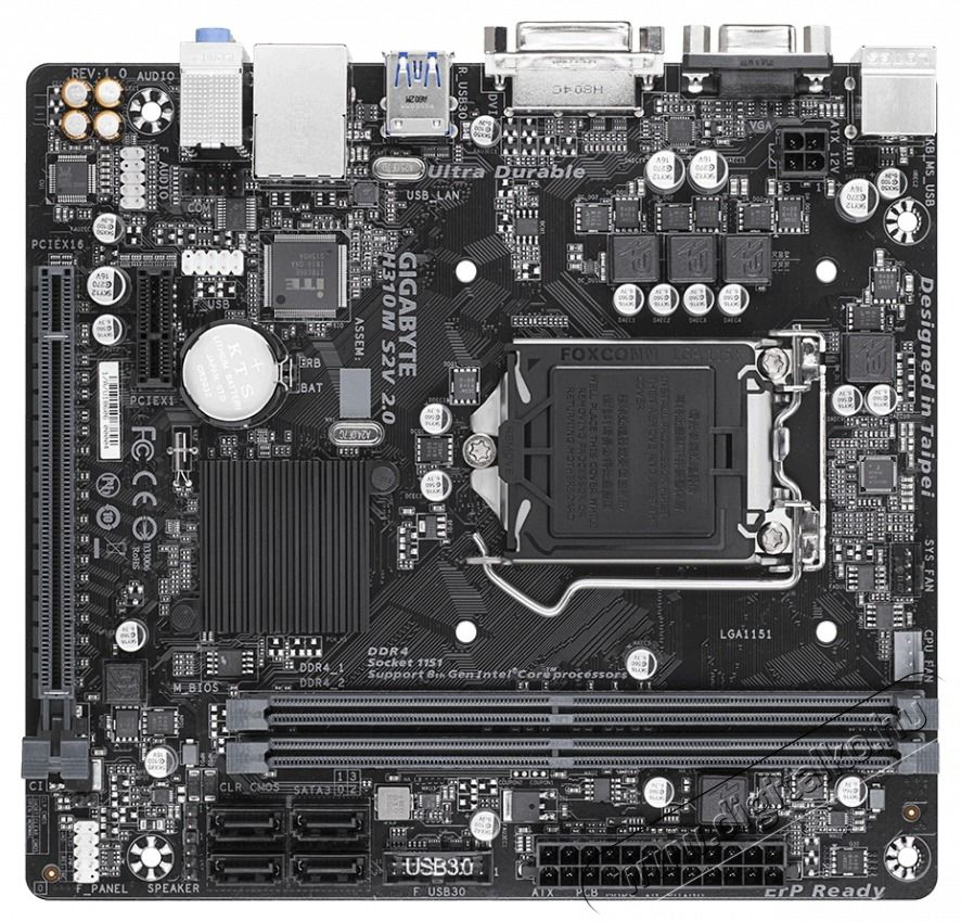 Gigabyte H310M-S2V 2.0 Intel H310 LGA1151 mATX alaplap Iroda &eacute;s sz&aacute;m&iacute;t&aacute;stechnika - Egy&eacute;b sz&aacute;m&iacute;t&aacute;stechnikai term&eacute;k - 411606