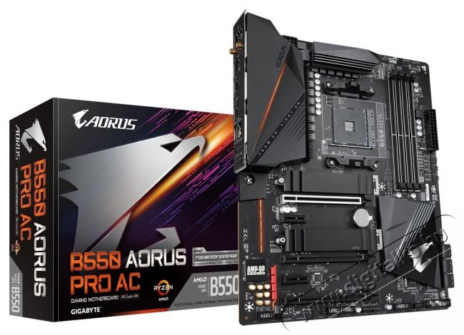 Gigabyte B550-AORUS-PRO-AC AMD B550 SocketAM4 ATX alaplap Iroda &eacute;s sz&aacute;m&iacute;t&aacute;stechnika - Egy&eacute;b sz&aacute;m&iacute;t&aacute;stechnikai term&eacute;k - 416019