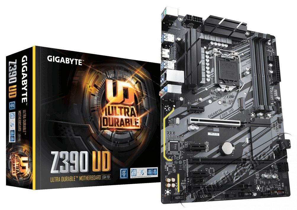Gigabyte GA-Z390 UD Intel Z390 LGA1151 ATX alaplap Iroda &eacute;s sz&aacute;m&iacute;t&aacute;stechnika - Egy&eacute;b sz&aacute;m&iacute;t&aacute;stechnikai term&eacute;k - 428138