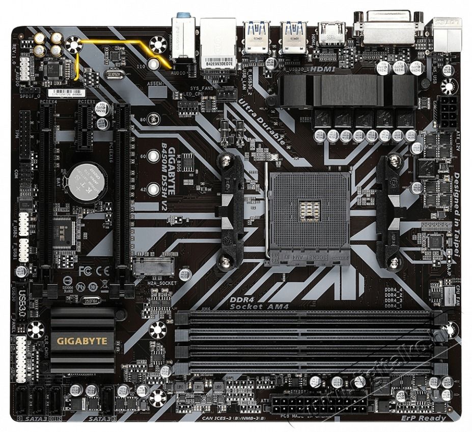 Gigabyte B450M-DS3H V2 AMD B450 SocketAM4 mATX alaplap Iroda &eacute;s sz&aacute;m&iacute;t&aacute;stechnika - Egy&eacute;b sz&aacute;m&iacute;t&aacute;stechnikai term&eacute;k - 441032