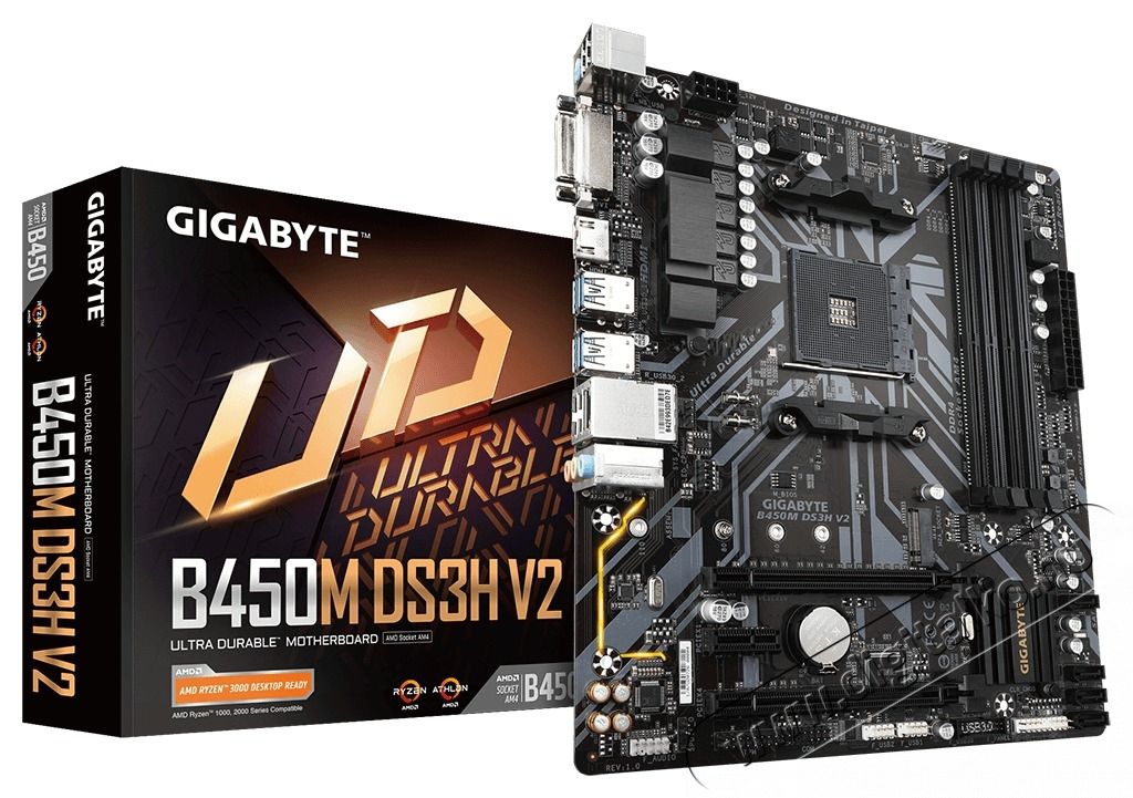 Gigabyte B450M-DS3H V2 AMD B450 SocketAM4 mATX alaplap Iroda &eacute;s sz&aacute;m&iacute;t&aacute;stechnika - Egy&eacute;b sz&aacute;m&iacute;t&aacute;stechnikai term&eacute;k - 441032