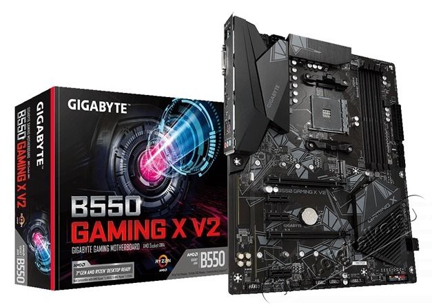 Gigabyte B550 GAMING X V2 AMD B550 SocketAM4 ATX alaplap Iroda &eacute;s sz&aacute;m&iacute;t&aacute;stechnika - Egy&eacute;b sz&aacute;m&iacute;t&aacute;stechnikai term&eacute;k - 440933