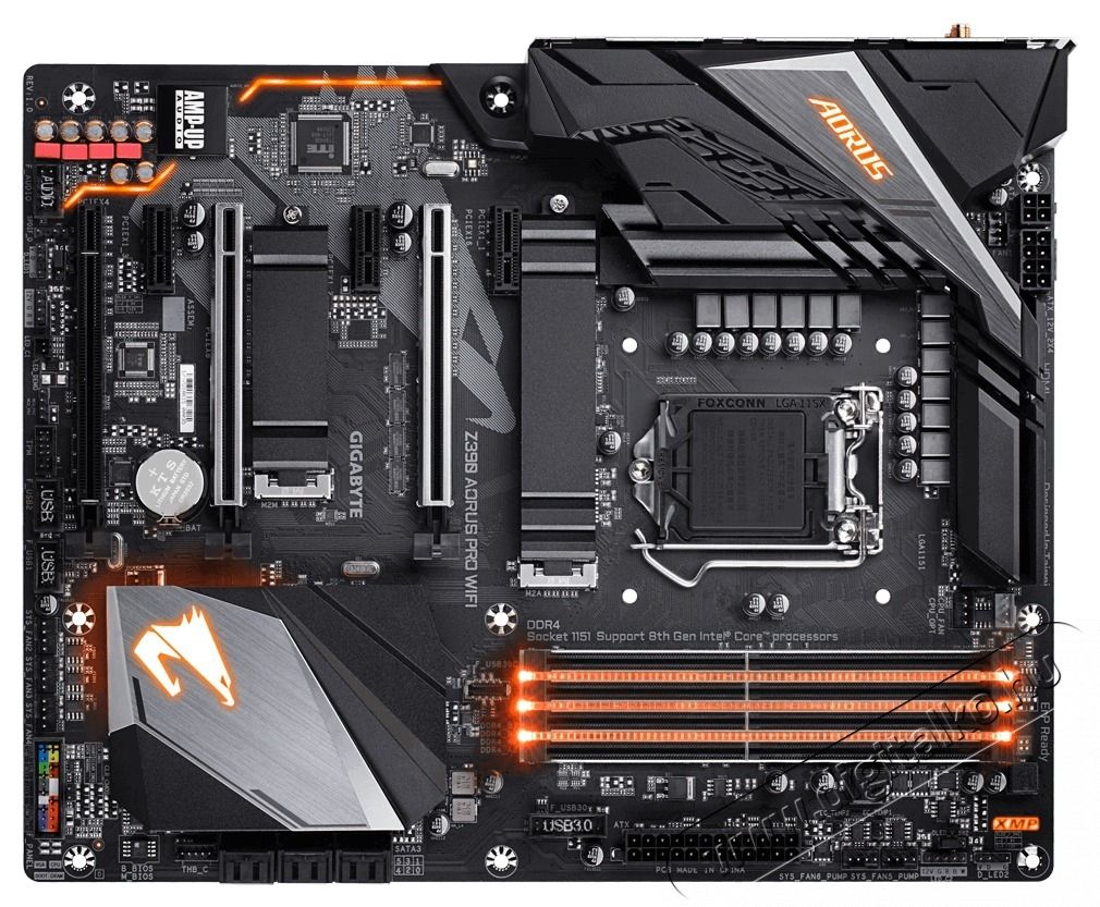 Gigabyte GA-Z390 AORUS PRO WIFI Intel Z390 LGA1151 ATX alaplap Iroda &eacute;s sz&aacute;m&iacute;t&aacute;stechnika - Egy&eacute;b sz&aacute;m&iacute;t&aacute;stechnikai term&eacute;k - 442844