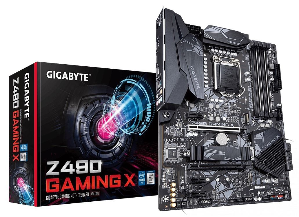 Gigabyte GA-Z490 GAMING X Intel Z490 LGA1200 ATX alaplap Iroda &eacute;s sz&aacute;m&iacute;t&aacute;stechnika - Egy&eacute;b sz&aacute;m&iacute;t&aacute;stechnikai term&eacute;k - 442702