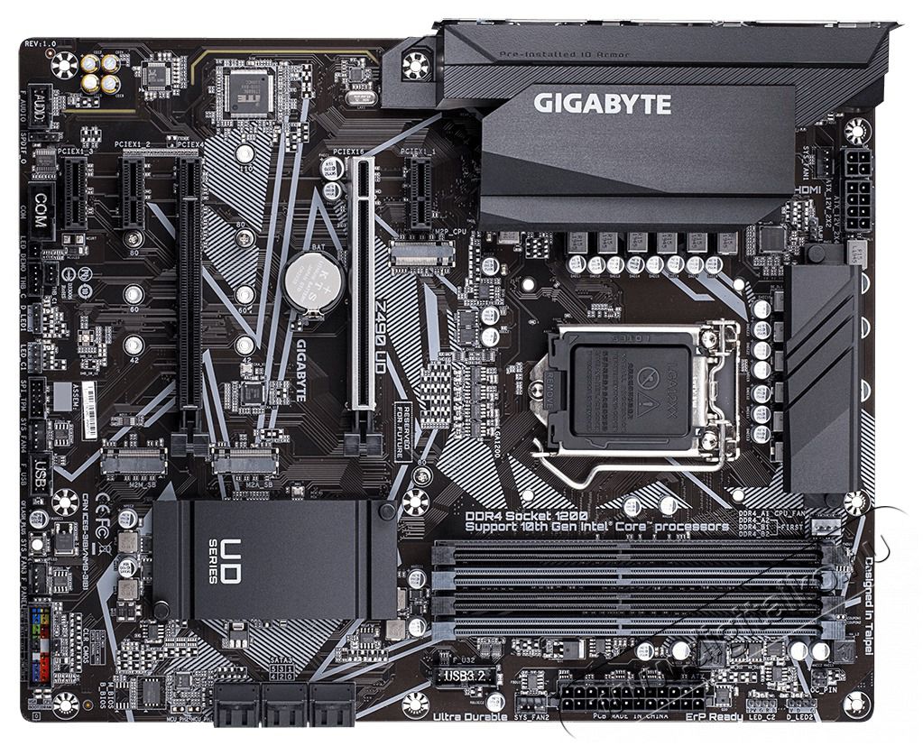 Gigabyte GA-Z490 UD Intel Z490 LGA1200 ATX alaplap Iroda &eacute;s sz&aacute;m&iacute;t&aacute;stechnika - Egy&eacute;b sz&aacute;m&iacute;t&aacute;stechnikai term&eacute;k - 441347