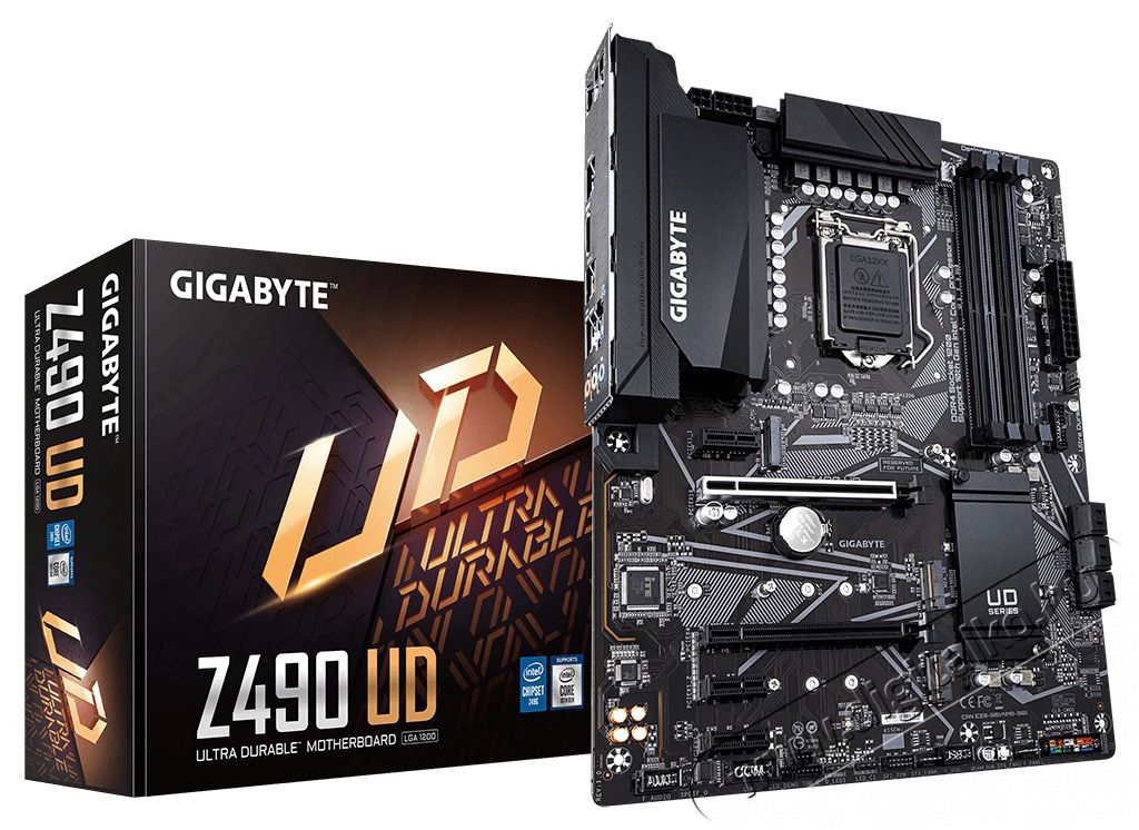 Gigabyte GA-Z490 UD Intel Z490 LGA1200 ATX alaplap Iroda &eacute;s sz&aacute;m&iacute;t&aacute;stechnika - Egy&eacute;b sz&aacute;m&iacute;t&aacute;stechnikai term&eacute;k - 441347
