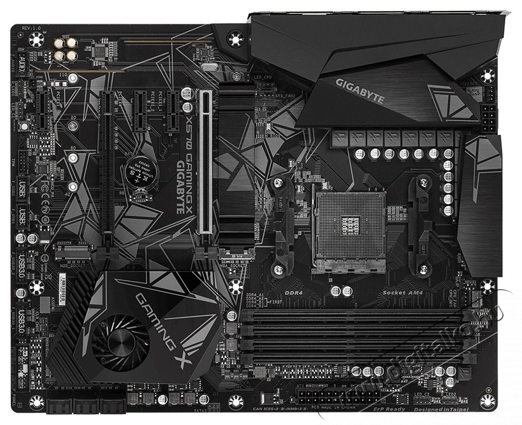 Gigabyte X570 GAMING X AMD X570 SocketAM4 ATX alaplap Iroda &eacute;s sz&aacute;m&iacute;t&aacute;stechnika - Egy&eacute;b sz&aacute;m&iacute;t&aacute;stechnikai term&eacute;k - 442836
