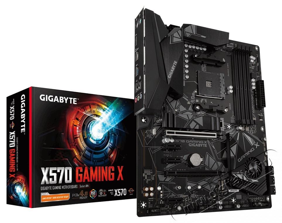 Gigabyte X570 GAMING X AMD X570 SocketAM4 ATX alaplap Iroda &eacute;s sz&aacute;m&iacute;t&aacute;stechnika - Egy&eacute;b sz&aacute;m&iacute;t&aacute;stechnikai term&eacute;k - 442836
