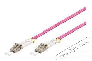 GIGALIGHT Duplex optikai patch kábel 4xLC csatlakozóval, 50/125 OM4 LSZH, 5 m Iroda és számítástechnika - Egyéb számítástechnikai termék - 439049