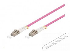 GIGALIGHT Duplex optikai patch kábel 4xLC csatlakozóval, 50/125 OM4 LSZH, 10 m Mobil / Kommunikáció / Smart - Mobiltelefon kiegészítő / tok - Kábel / átalakító - 440189