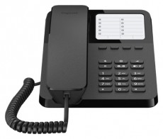 Gigaset Telefon DESK 400 telefon, fekete Mobil / Kommunikáció / Smart - Vezetékes telefon / fax - 482134