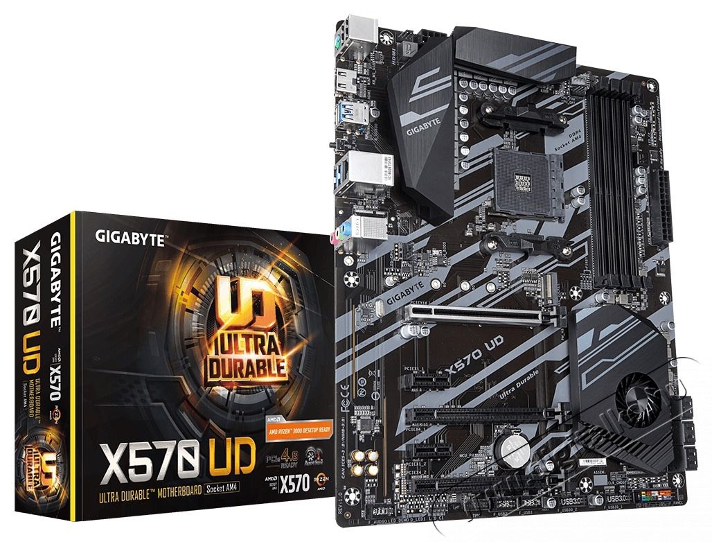 Gigabyte Alaplap AM4 X570 UD AMD X570, ATX Iroda &eacute;s sz&aacute;m&iacute;t&aacute;stechnika - Egy&eacute;b sz&aacute;m&iacute;t&aacute;stechnikai term&eacute;k - 488778
