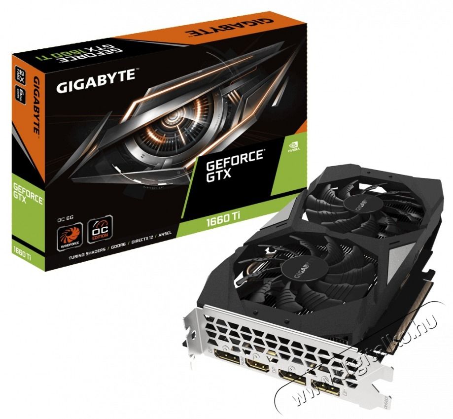 Gigabyte Videok&aacute;rtya PCI-Ex16x nVIDIA GTX 1660 Ti 6GB DDR6 OC Iroda &eacute;s sz&aacute;m&iacute;t&aacute;stechnika - Sz&aacute;m&iacute;t&oacute;g&eacute;p tartoz&eacute;k - Videok&aacute;rtya - 486728