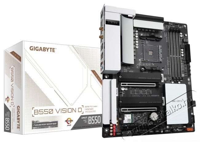 Gigabyte Alaplap AM4 B550 VISION D AMD B550, ATX Iroda &eacute;s sz&aacute;m&iacute;t&aacute;stechnika - Egy&eacute;b sz&aacute;m&iacute;t&aacute;stechnikai term&eacute;k - 489797