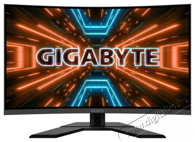 Gigabyte Ívelt VA LED Monitor 31.5 G32QC 2560x1440, 2xHDMI/Displayport/2xUSB Iroda és számítástechnika - Monitor - Monitor - 489006