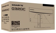 Gigabyte Ívelt VA LED Monitor 31.5 G32QC 2560x1440, 2xHDMI/Displayport/2xUSB Iroda és számítástechnika - Monitor - Monitor - 489006
