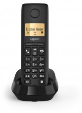 Gigaset Pure 100 fekete dect telefon Mobil / Kommunikáció / Smart - Vezetékes telefon / fax - 514936