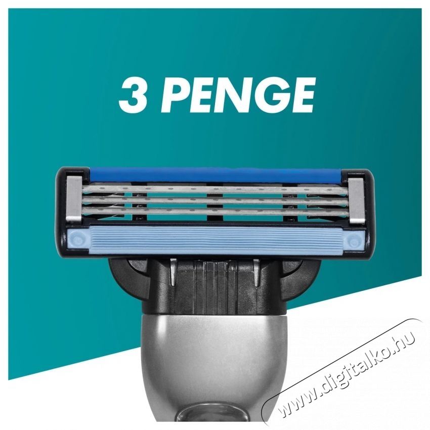 GILLETTE Mach3 20 db Sz&eacute;ps&eacute;g&aacute;pol&aacute;s / Eg&eacute;szs&eacute;g - Szőrtelen&iacute;tő / borotva - F&eacute;rfi borotva - 537828