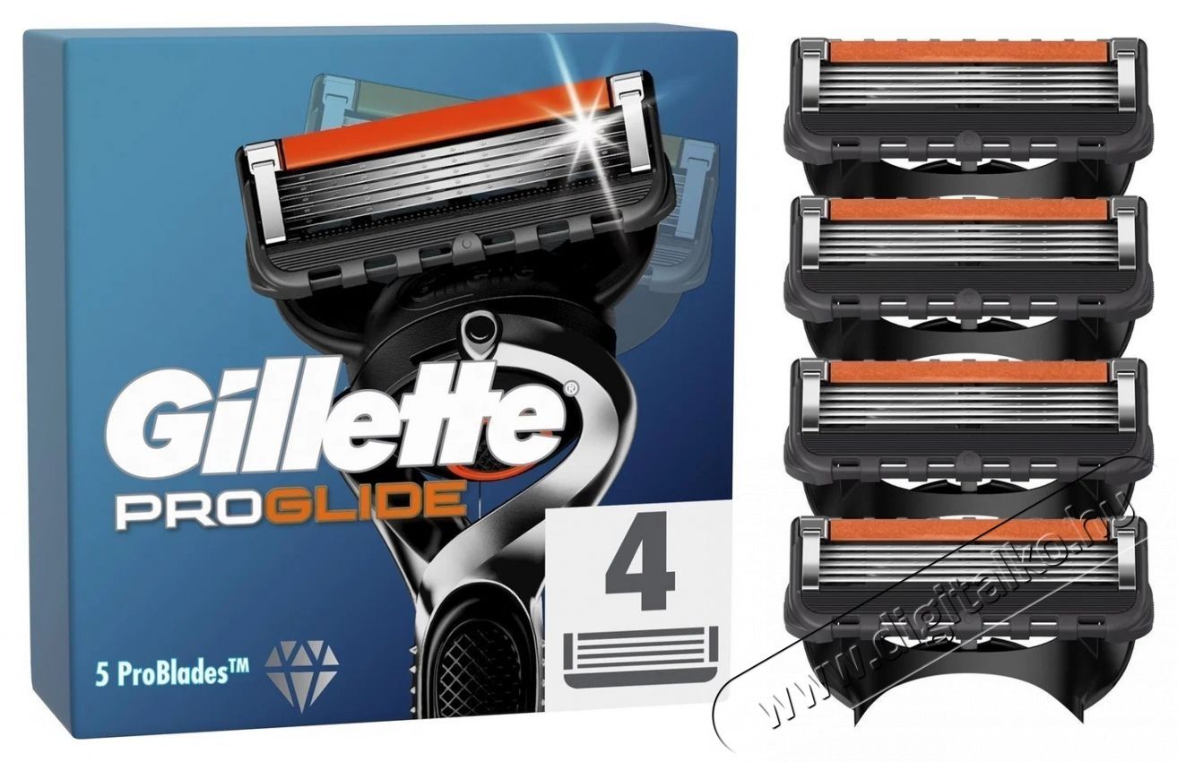 GILLETTE ProGlide 4 db Sz&eacute;ps&eacute;g&aacute;pol&aacute;s / Eg&eacute;szs&eacute;g - Szőrtelen&iacute;tő / borotva - F&eacute;rfi borotva - 537829