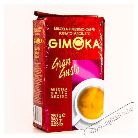 Gimoka Gran gusto őrölt kávé 250g Konyhai termékek - Kávéfőző / kávéörlő / kiegészítő - Kávé kapszula / pod / szemes / őrölt kávé - 382290