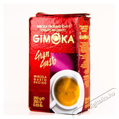 Gimoka Gran gusto őrölt kávé 250g Konyhai termékek - Kávéfőző / kávéörlő / kiegészítő - Kávé kapszula / pod / szemes / őrölt kávé - 382290