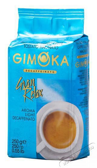 Gimoka Gran relax koffeinmentes őrölt kávé 250g Konyhai termékek - Kávéfőző / kávéörlő / kiegészítő - Kávé kapszula / pod / szemes / őrölt kávé - 382292