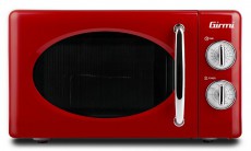 Girmi FM21RED Mikrohullámú sütő - piros Konyhai termékek - Mikrohullámú sütő - Mikrohullámú sütő (szabadonálló) - 365567