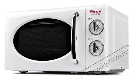 Girmi FM21 RETRO WHITE MIKROHULLÁMÚ SÜTŐ GRILL FUNKCIÓVAL 700+800W Konyhai termékek - Mikrohullámú sütő - Mikrohullámú sütő (szabadonálló) - 373372