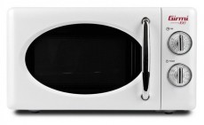 Girmi FM21 RETRO WHITE MIKROHULLÁMÚ SÜTŐ GRILL FUNKCIÓVAL 700+800W Konyhai termékek - Mikrohullámú sütő - Mikrohullámú sütő (szabadonálló) - 373372