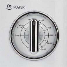 Girmi FM21 RETRO WHITE MIKROHULLÁMÚ SÜTŐ GRILL FUNKCIÓVAL 700+800W Konyhai termékek - Mikrohullámú sütő - Mikrohullámú sütő (szabadonálló) - 373372
