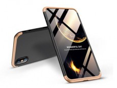 GKK GK0231 360 Full Protection 3in1 iPhone XS Max fekete/arany hátlap Mobil / Kommunikáció / Smart - Mobiltelefon kiegészítő / tok - Tok / hátlap - 405259