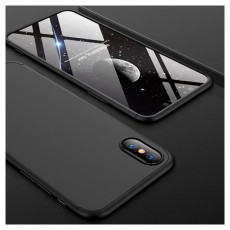 GKK GK0244 360 Full Protection 3in1 iPhone XS Max fekete hátlap Mobil / Kommunikáció / Smart - Mobiltelefon kiegészítő / tok - Tok / hátlap - 405260