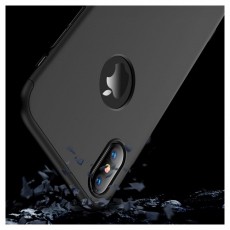 GKK GK0273 360 Full Protection 3in1 iPhone XS Max fekete hátlap Mobil / Kommunikáció / Smart - Mobiltelefon kiegészítő / tok - Tok / hátlap - 405263
