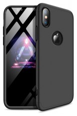 GKK GK0273 360 Full Protection 3in1 iPhone XS Max fekete hátlap Mobil / Kommunikáció / Smart - Mobiltelefon kiegészítő / tok - Tok / hátlap - 405263