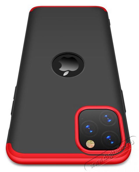 GKK GK0540 360 Full Protection 3in1 iPhone 11 Pro fekete/piros h&aacute;tlap Mobil / Kommunik&aacute;ci&oacute; / Smart - Mobiltelefon kieg&eacute;sz&iacute;tő / tok - Tok / h&aacute;tlap - 405217