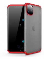 GKK GK0584 360 Full Protection 3in1 iPhone 11 Pro piros/matt hátlap Mobil / Kommunikáció / Smart - Mobiltelefon kiegészítő / tok - Tok / hátlap - 405767