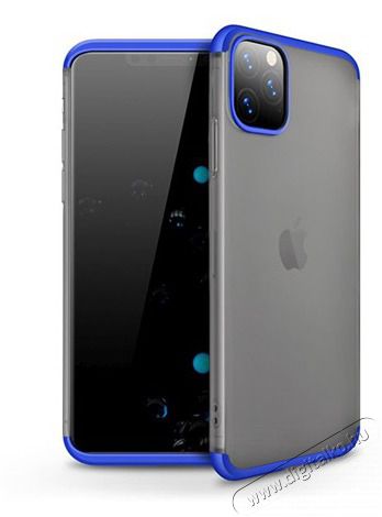 GKK GK0585 360 Full Protection 3in1 iPhone 11 Pro kék/matt hátlap Mobil / Kommunikáció / Smart - Mobiltelefon kiegészítő / tok - Tok / hátlap - 405768