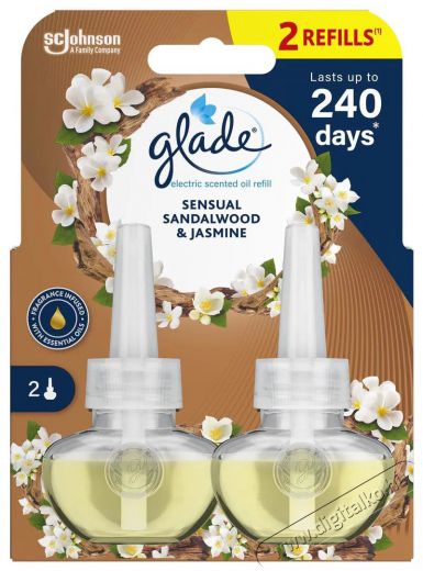 GLADE Electric Sandalwood utántöltő 2× 20 ml Háztartás / Otthon / Kültér - Egyéb háztartási termék - 522796