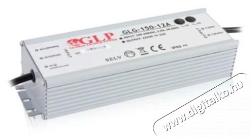 GLP GLG-150-12A 12V/12.5A 150W IP67 PFC szűrős LED t&aacute;pegys&eacute;g H&aacute;ztart&aacute;s / Otthon / K&uuml;lt&eacute;r - Egy&eacute;b h&aacute;ztart&aacute;si term&eacute;k - 433741