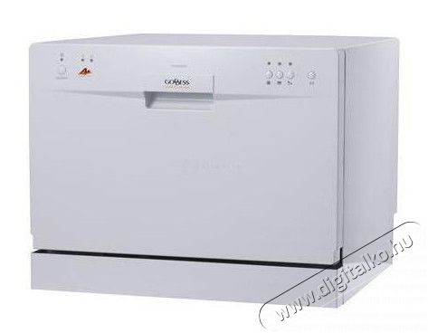 Goddess DTB653MW8 mosogatógép Konyhai termékek - Mosogatógép - Normál (60cm) szabadonálló mosogatógép - 291485