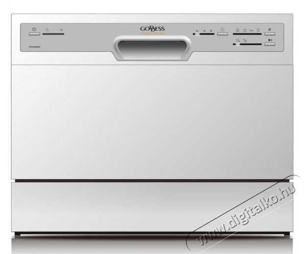 Goddess DTC656MW8 mosogatógép Konyhai termékek - Mosogatógép - Normál (60cm) szabadonálló mosogatógép - 325516